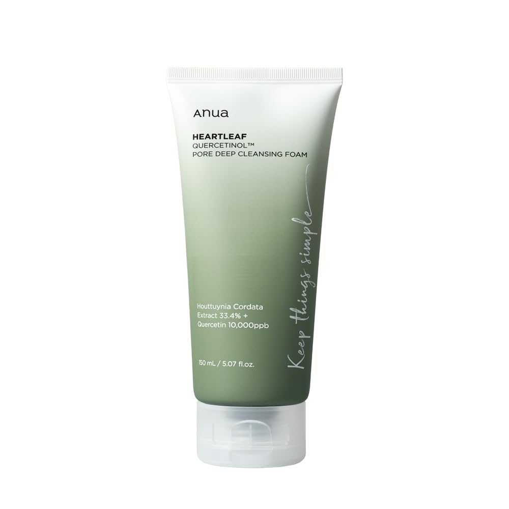 Heartleaf Quercetinol Pore Deep Cleansing Anua Foam Espuma Limpiadora  150ml