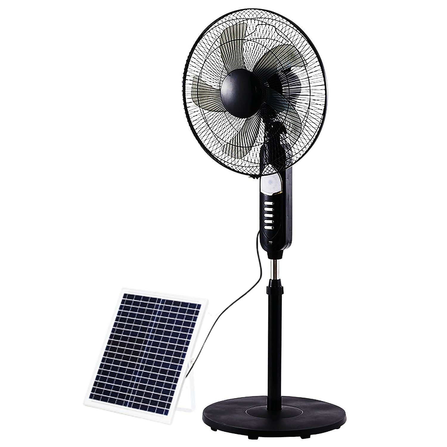 Ventilador portátil pedestal solar Fan