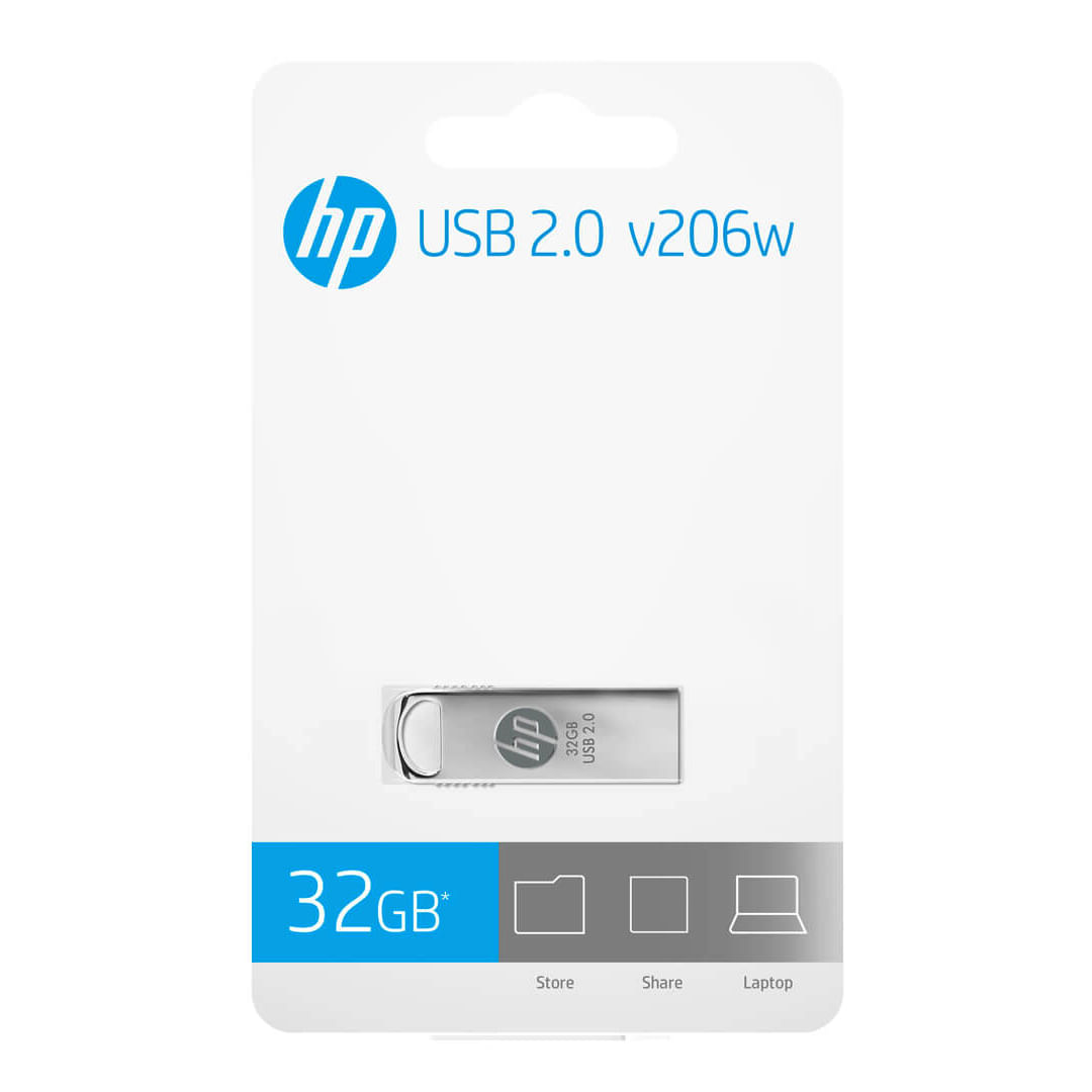 Memoria USB HP 2.0 32GB V206W Metal