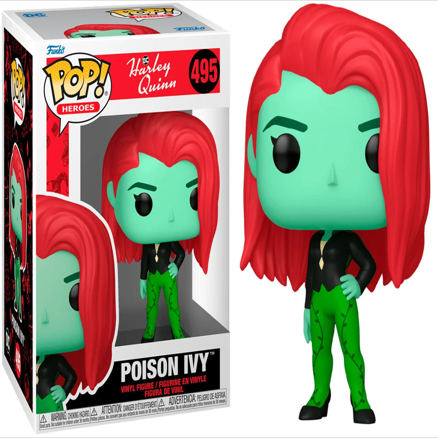 Funko Pop Vinyl Figure Harley Quinn Animated Series Poison Ivy 495