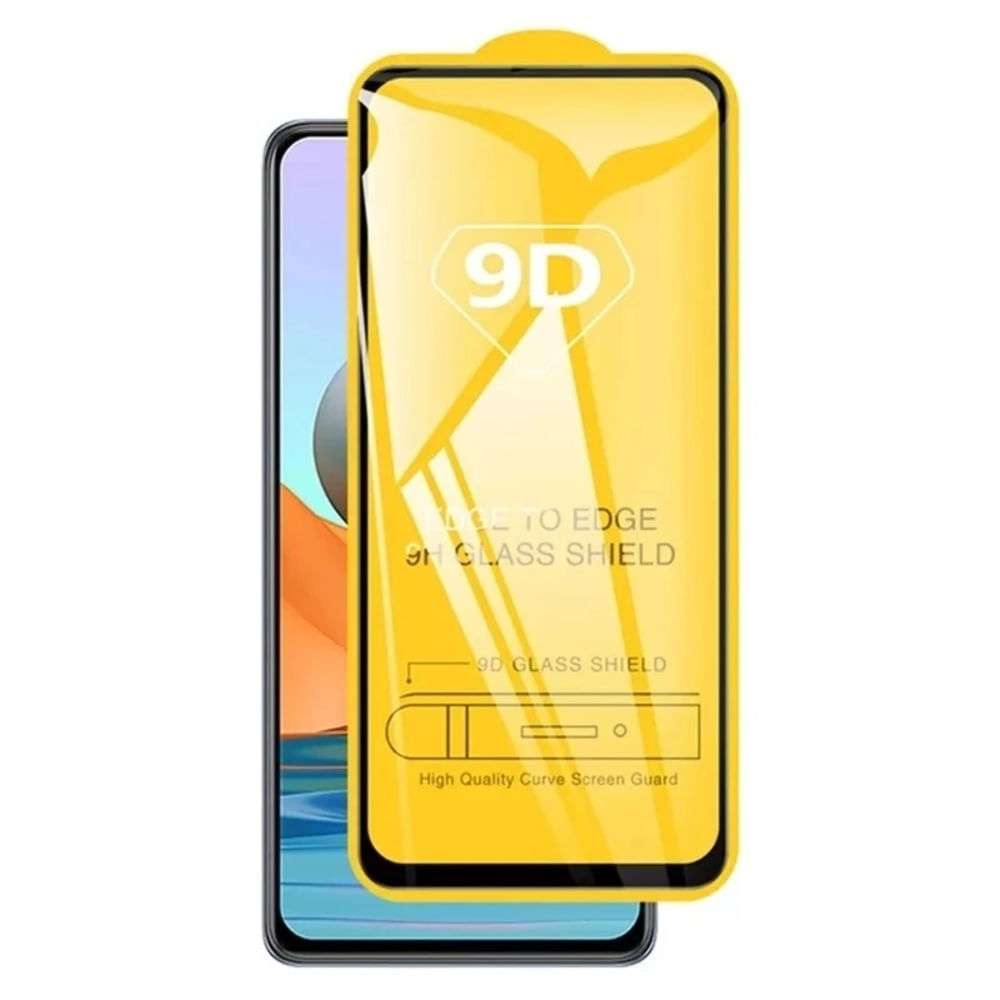 Mica de Motorola One Fusion Protector de Pantalla Vidrio 9D Resistente ante Caídas y Golpes