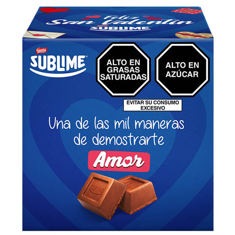 Chocolate NESTLÉ Sublime Bombones Especial Caja 16un