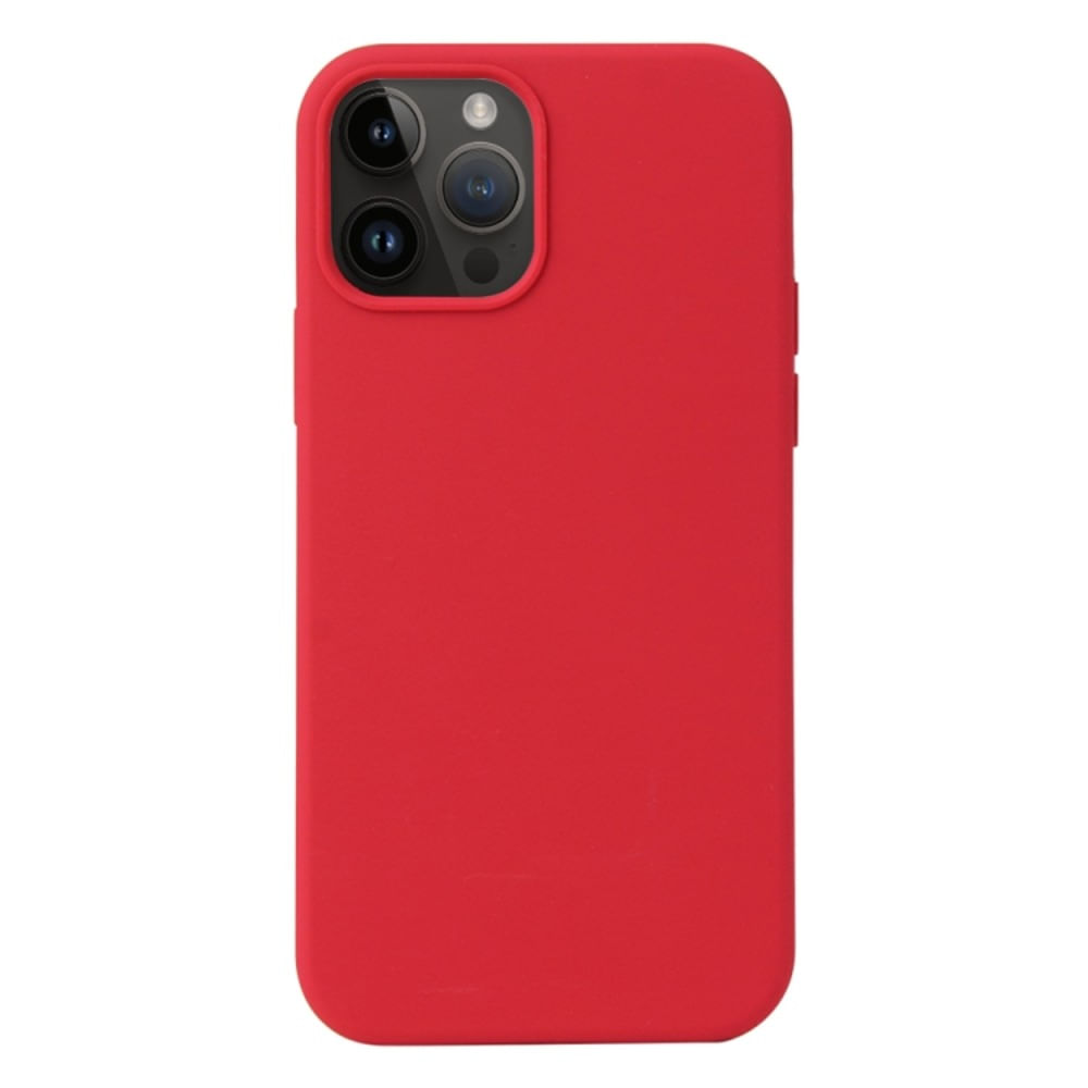 Funda Case de iPhone 13 Pro Max Soft Feeling Antishock Rojo Resistente ante Caídas y Golpes