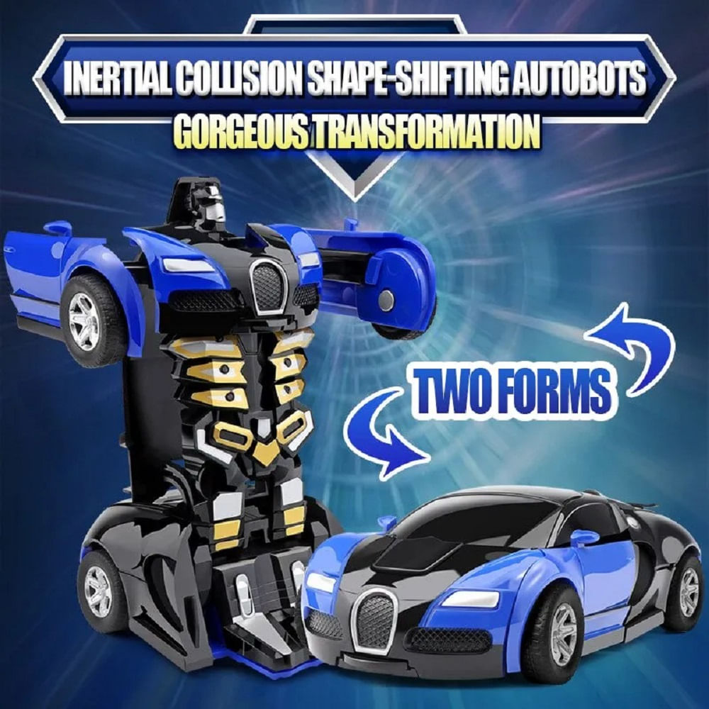 Mini Robot Transforma Auto en un Click Juguete Genieka Transformers Autobots