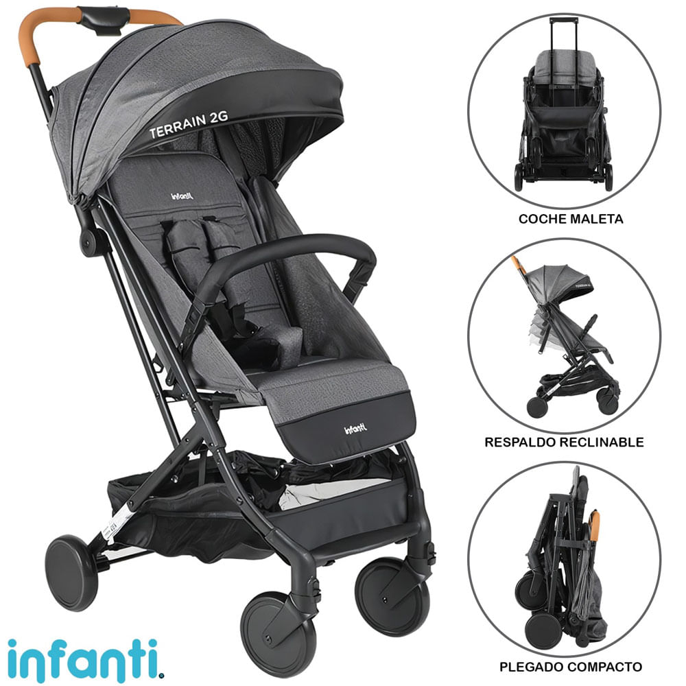 Coche de Paseo Infanti «TERRAIN»  para Bebé  C628