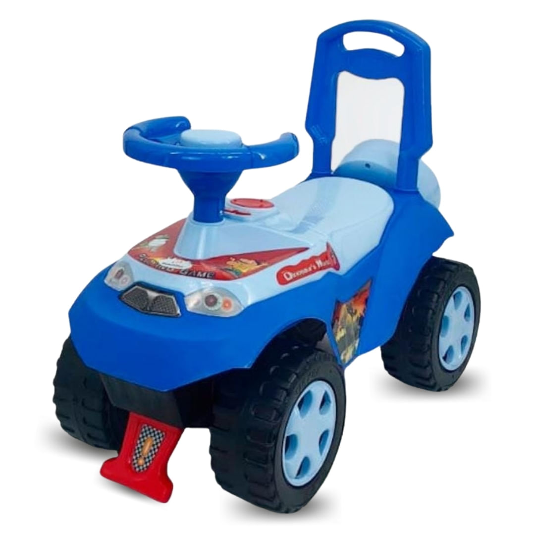 Correpasillo Montable Beautiful Buggy Dino Azul