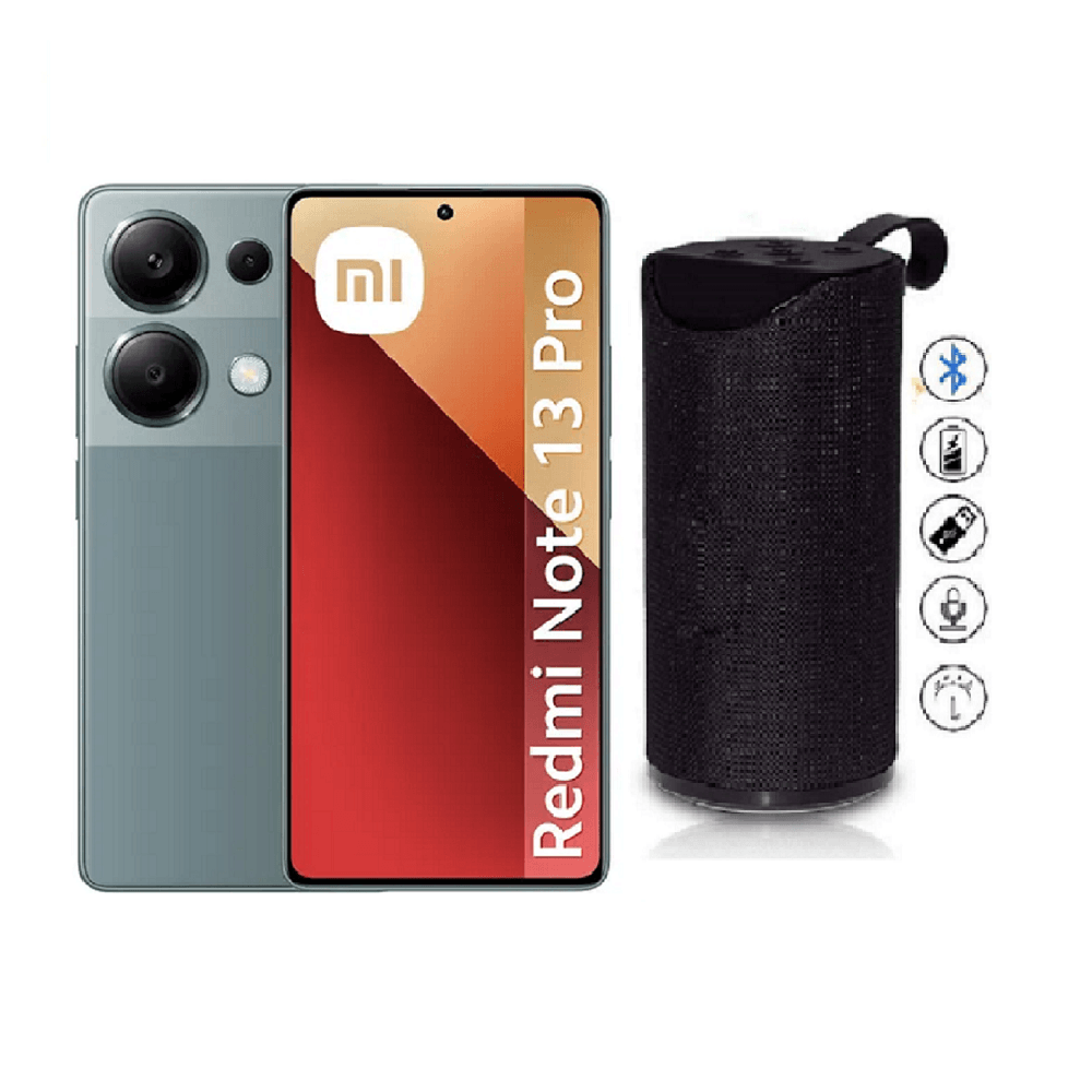 Xiaomi Redmi Note 13 Pro 256GB Verde + Parlante Bluetooth