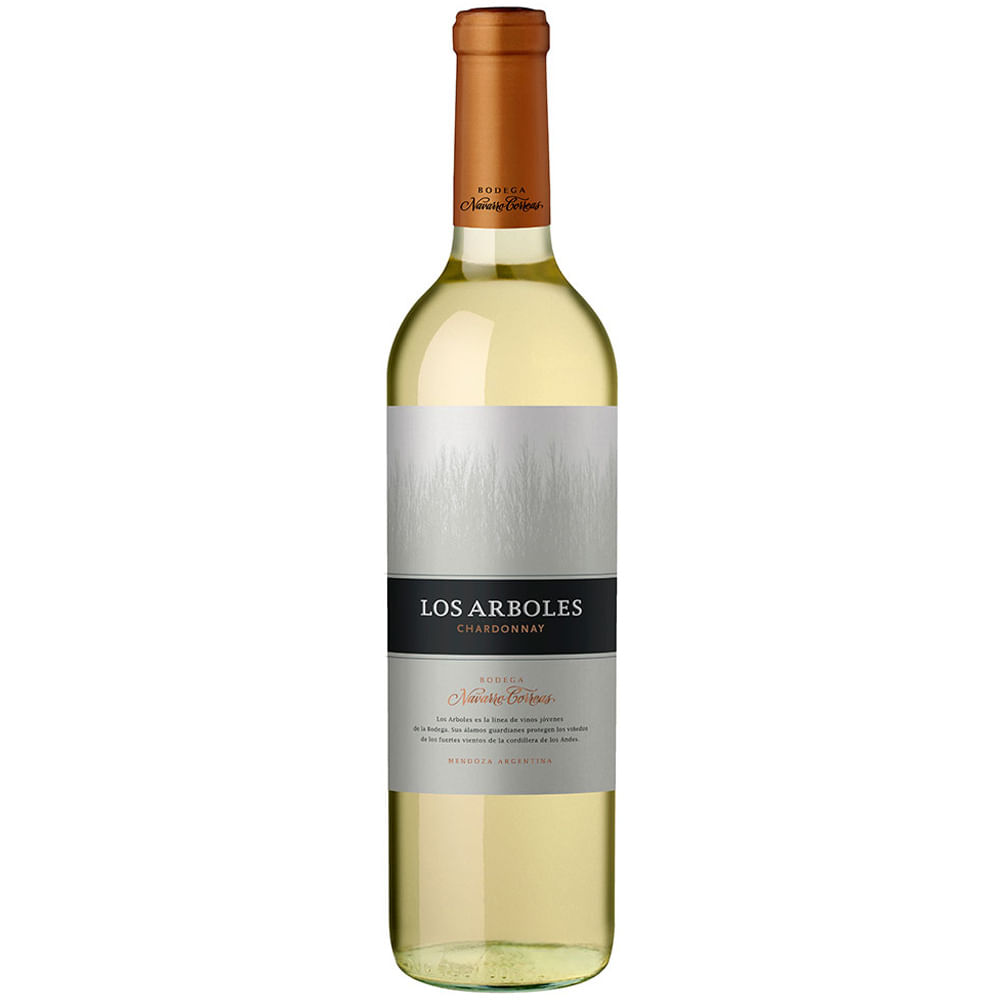 Vino Blanco NAVARRO CORREAS Los Árboles Chardonnay Botella 750ml
