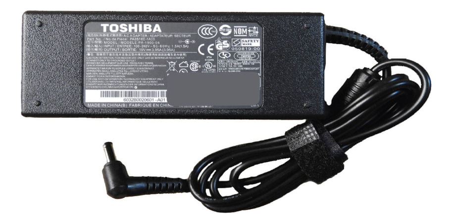 Cargador Genérico Compatible Para Laptop Toshiba 19V 3,95A 75W 5,5X2,5