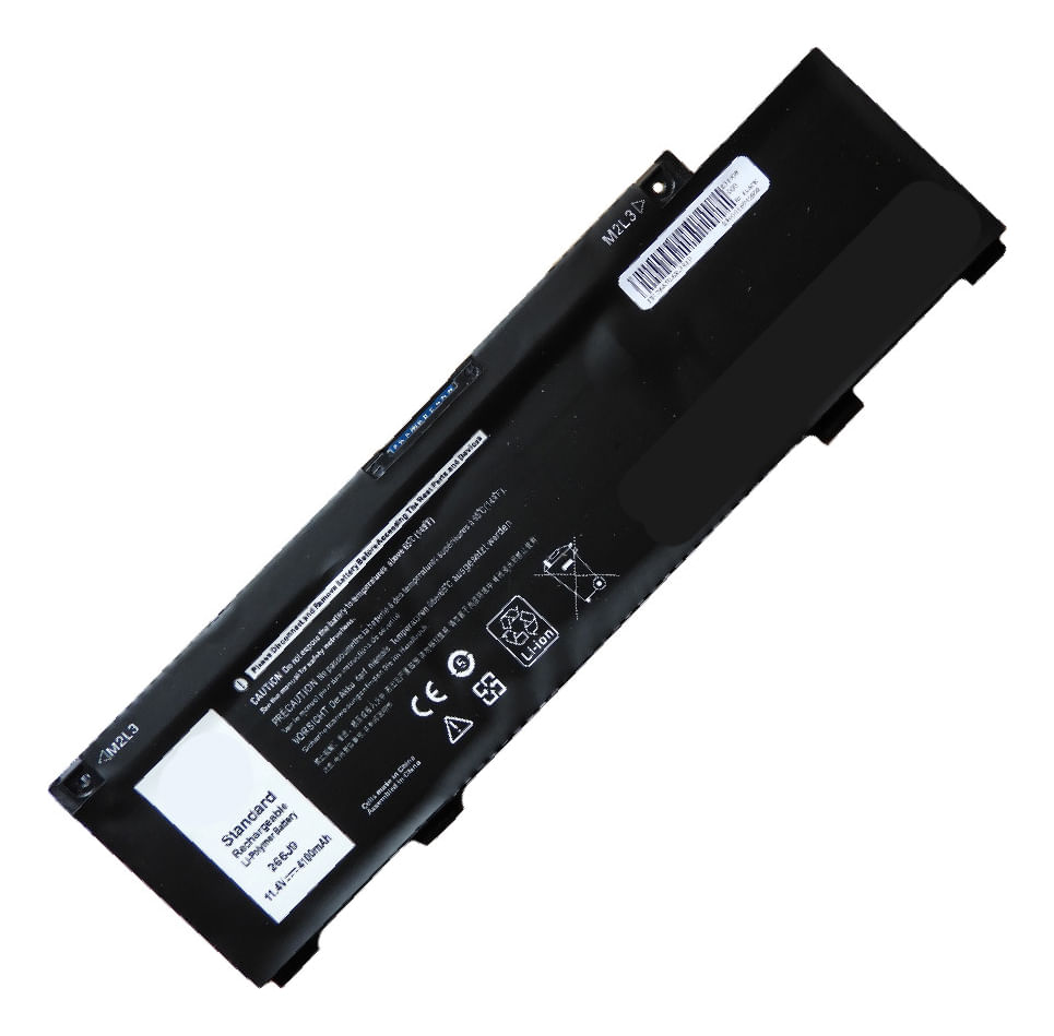 Bateria Genérica Compatible Para Laptop Dell 266j9 51w 11.4V 3 Celdas