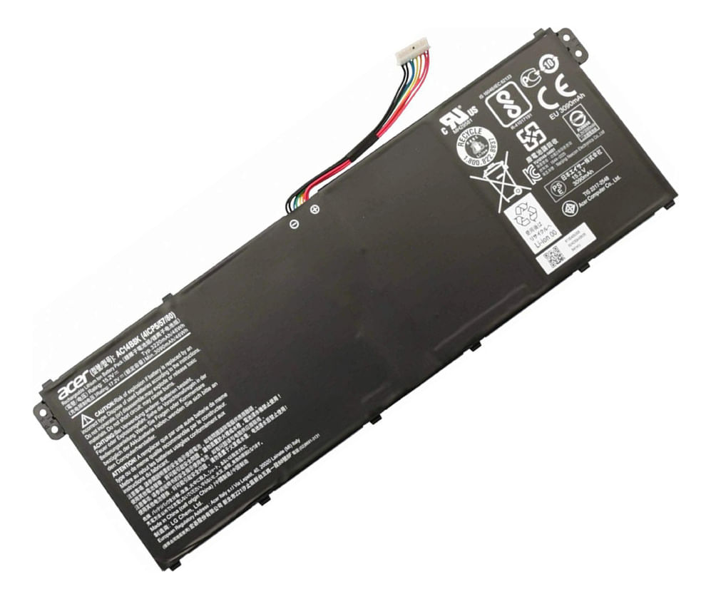 Bateria Genérica Compatible Para Laptop Acer Ac14b8k 48Wh 15.2V 3 Celdas