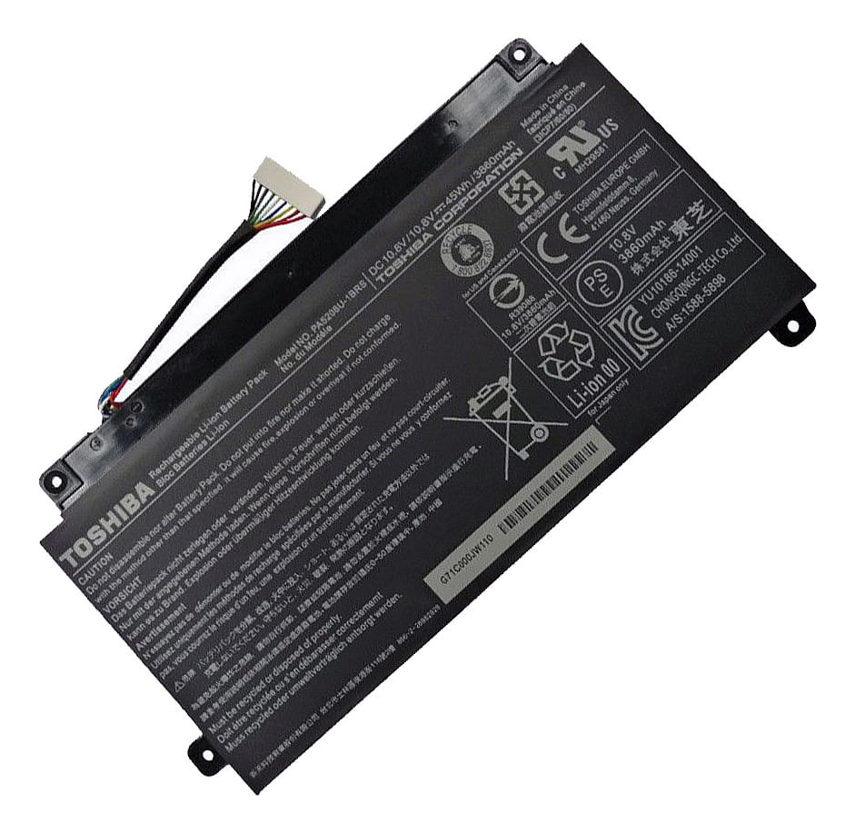 Bateria Genérica Compatible Para Laptop Toshiba Pa5208-1brs 37Wh 10.8V 4 Celdas