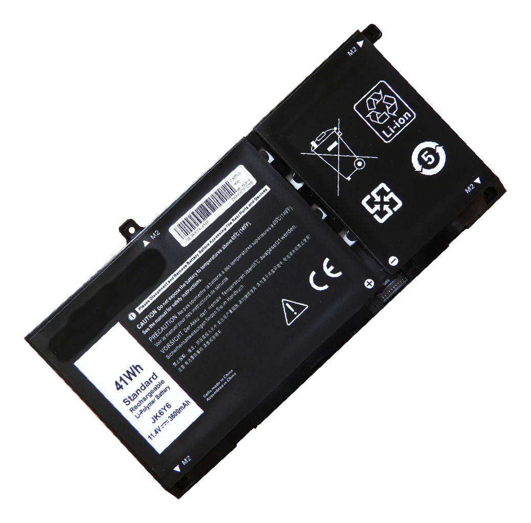 Bateria Genérica Compatible Para Laptop Dell P101f Jk6y6 Type A 40Wh 11.25V 3 Celdas