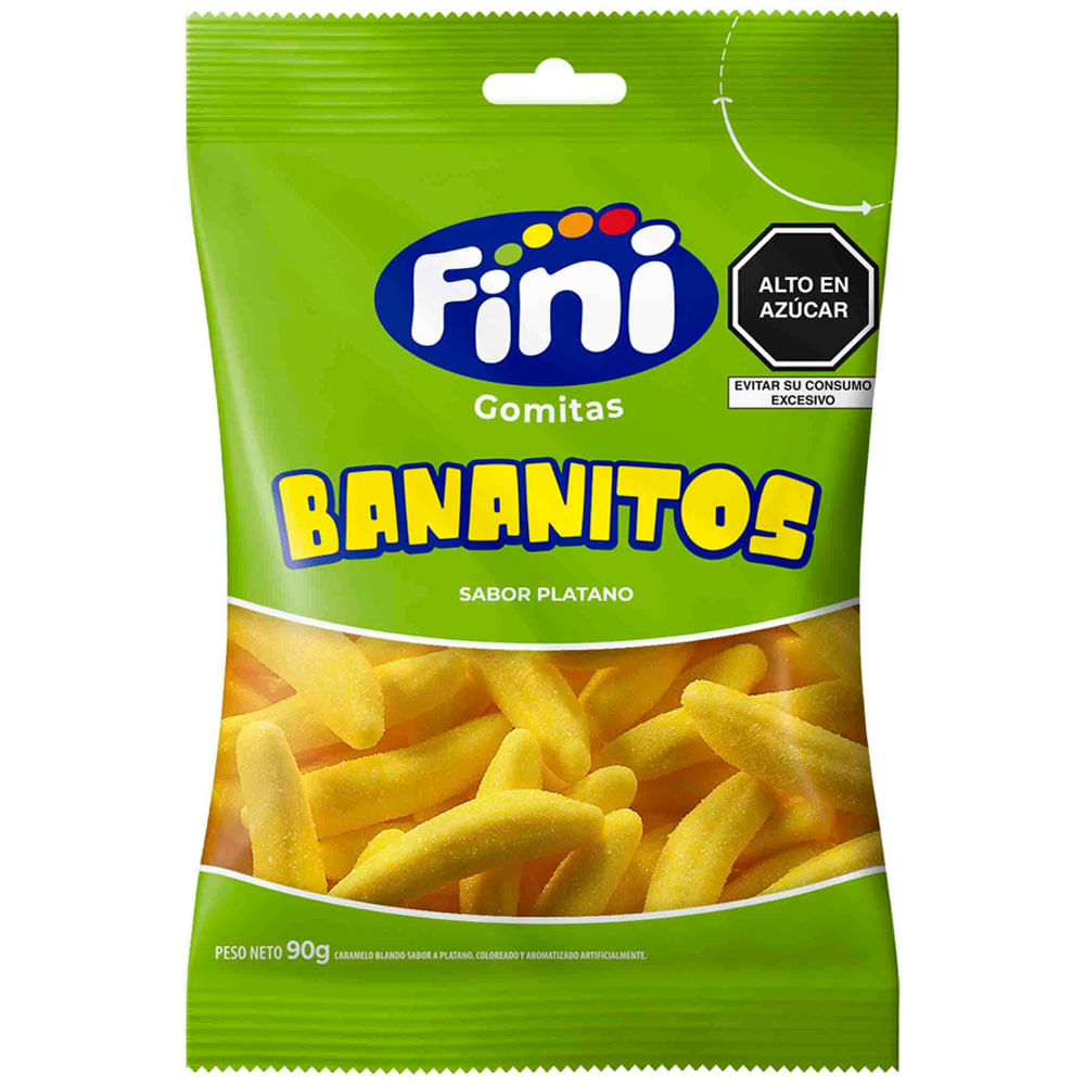 Gomitas FINI Bananas Bolsa 90g