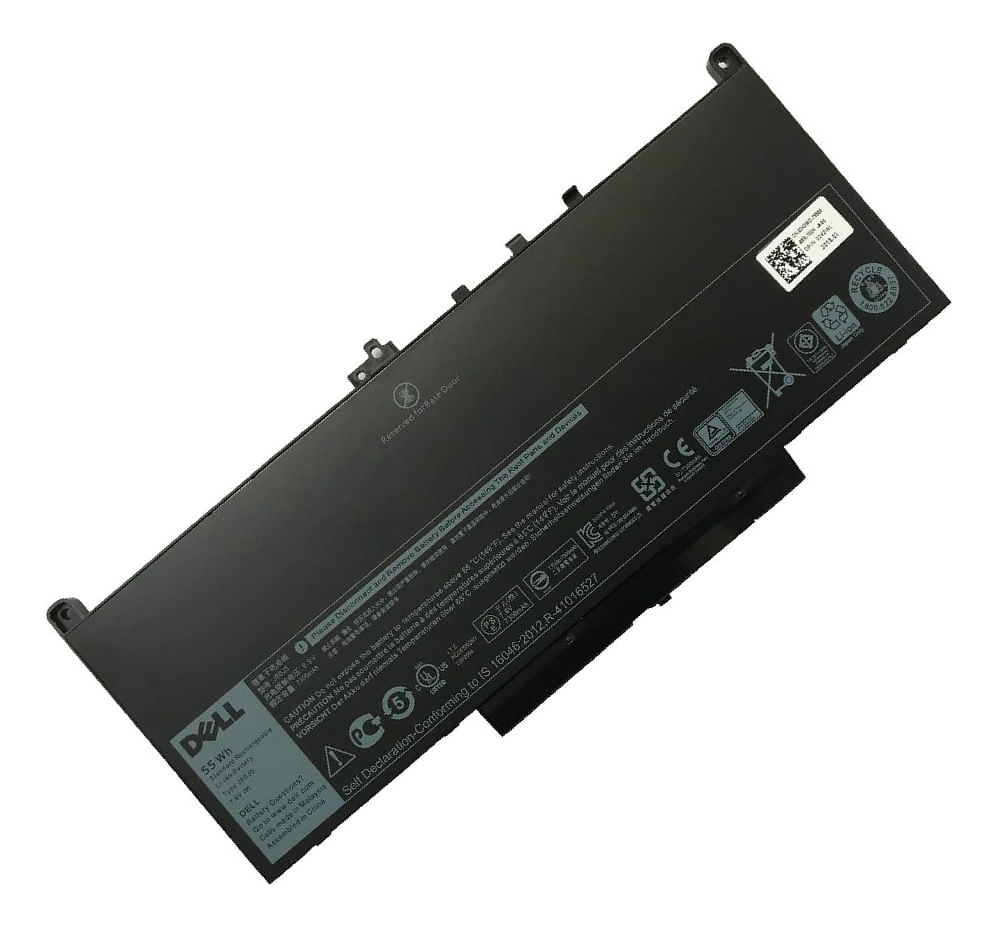 Bateria Genérica Compatible Para Laptop Dell J60j5 55Wh 7.6V 4 Celdas