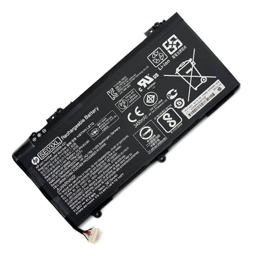 Bateria Genérica Compatible Para Laptop Hp Hstnn-Lb7g Se03xl 41.5Wh 11.55V 3 Celdas