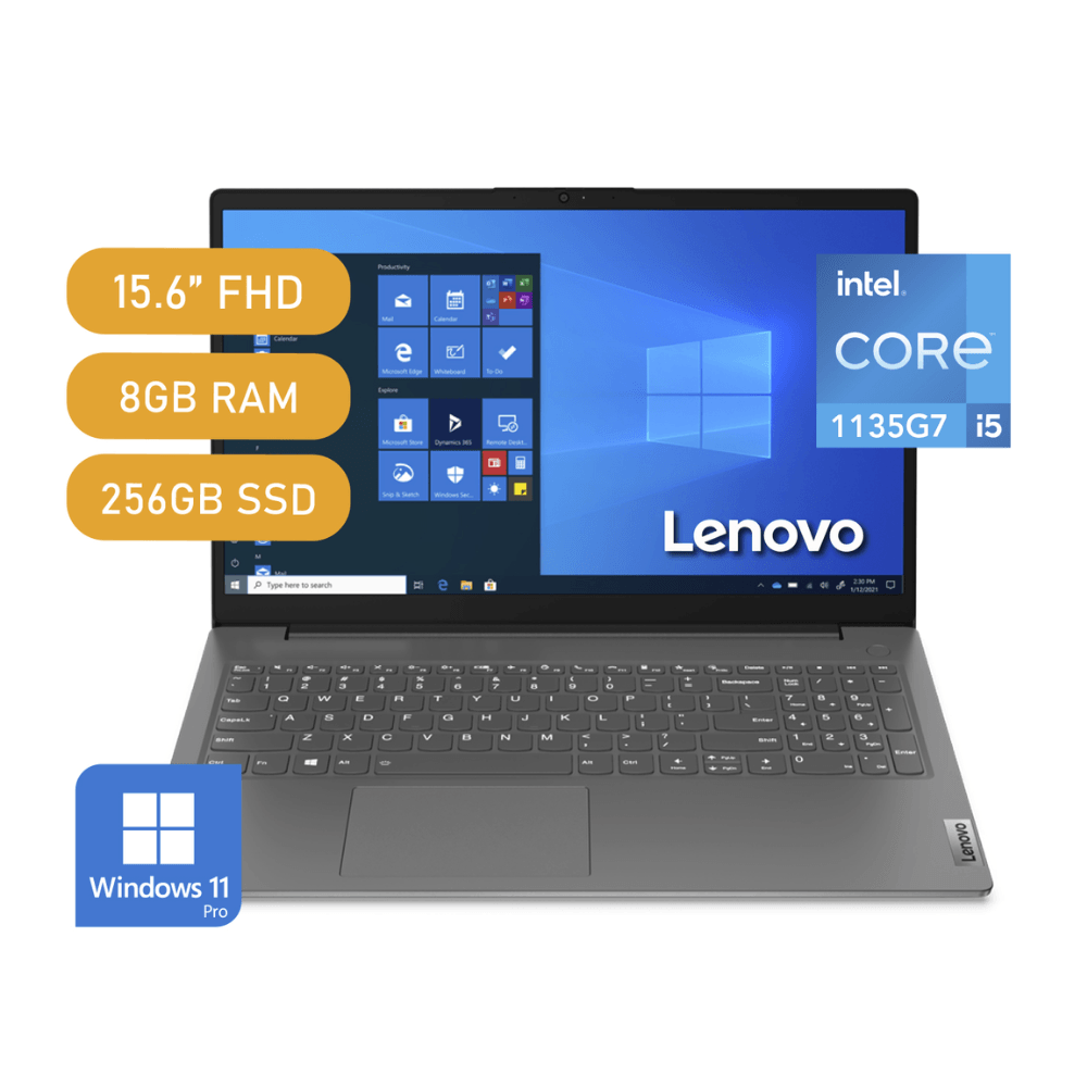 Laptop Lenovo V15 G2 ITL 15.6" FHD Intel Core I5-1135G7 2.4GHZ/ 8GB RAM/ 256GB SSD M.2 / Win11 PRO