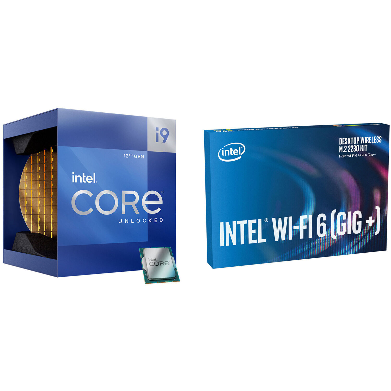 Procesador Intel Core I9 12900K Y Kit de Wi Fi 6 Intel Ax200 Gig+