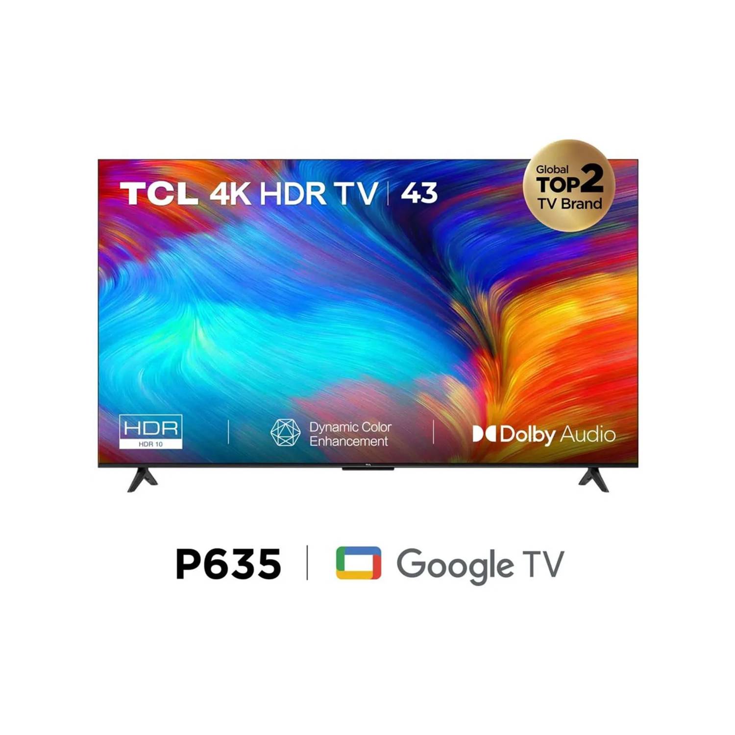 Televisor TCL 43 43P635 UHD 4K Smart Google TV