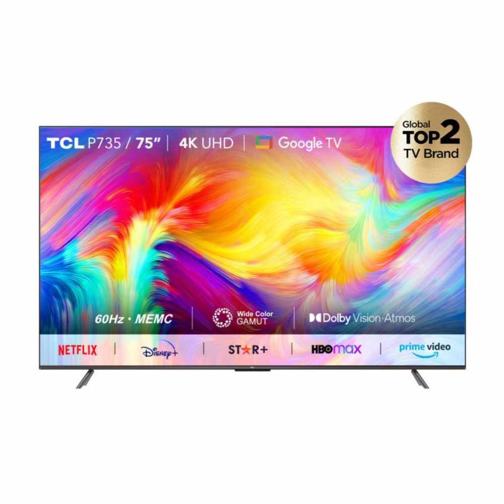 Televisor TCL 75” Led Uhd 4K Smart Tv 75P735