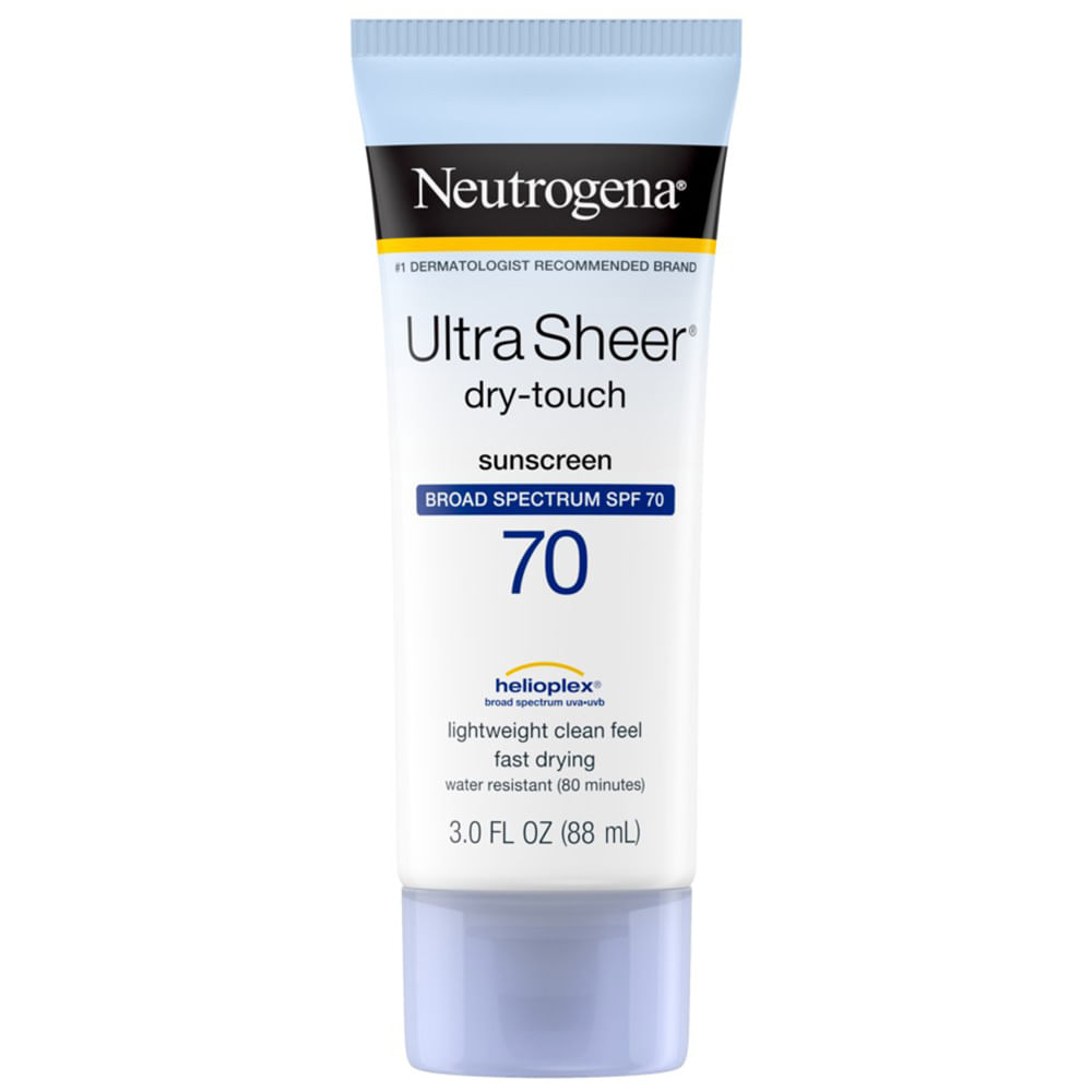 Bloqueador NEUTROGENA Ultrasheer SPF70 Frasco 88ml