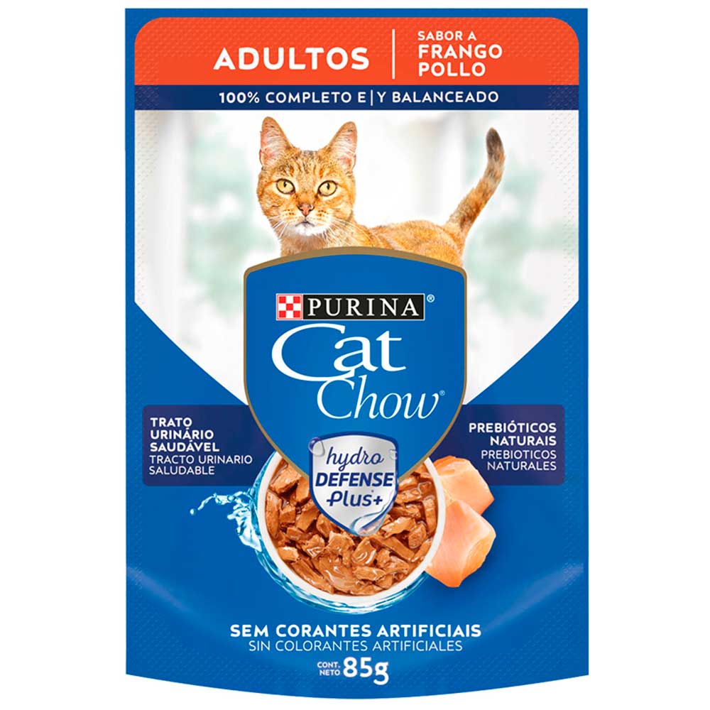 Alimento Húmedo para Gatos CAT CHOW Esterilizados con Pescado 85gr