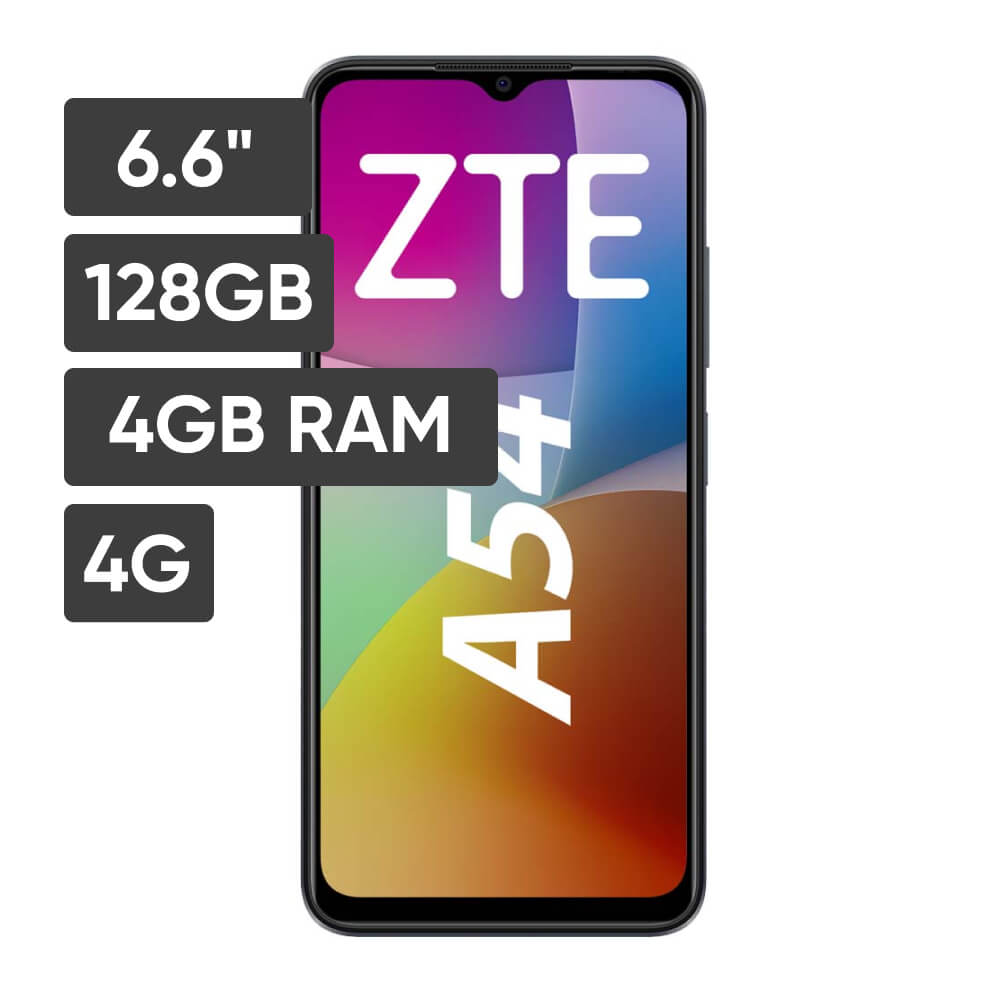 Smartphone ZTE A54 6.6" 4GB 128GB 13MP Gris