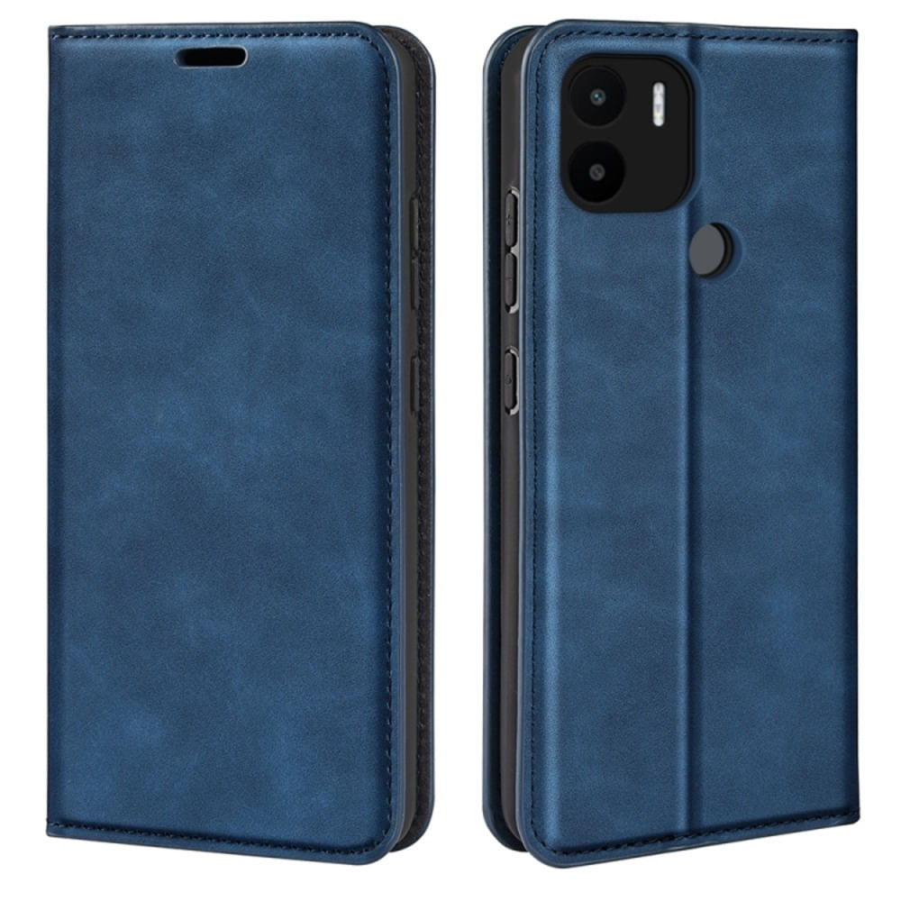 Funda para Xiaomi Redmi A1 Plus  Flip Cover Azul Antishock Resistente anti CAÍDAS y GOLPES