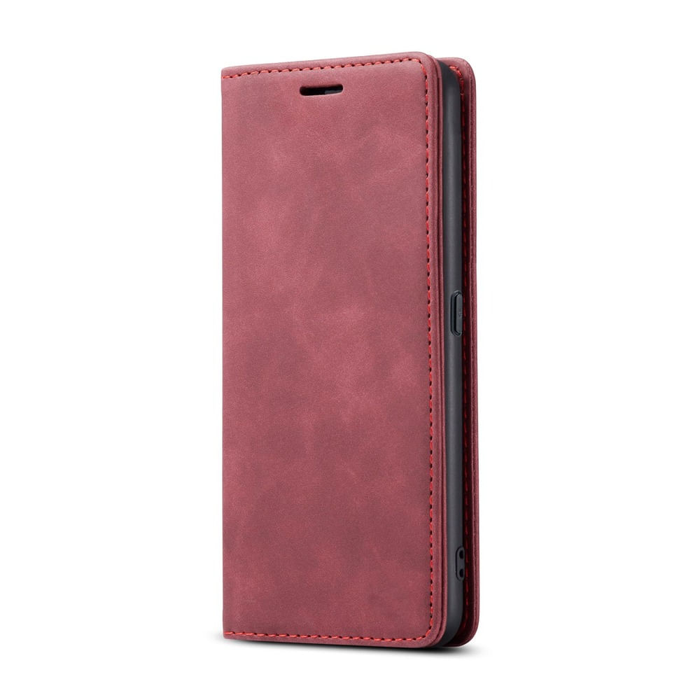 Funda Case para Xiaomi Redmi A1 Flip Cover Guinda Antishock Resistente anti CAÍDAS y GOLPES