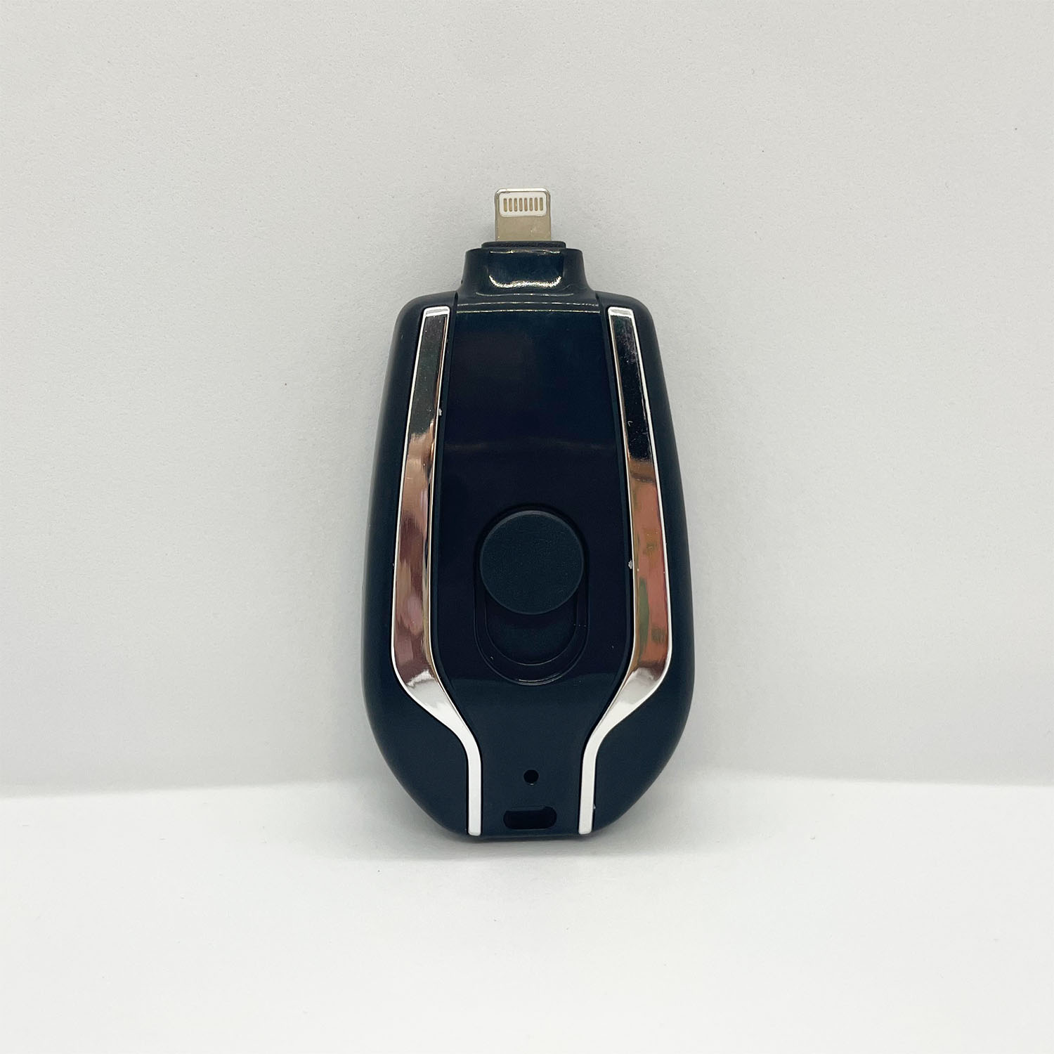 Mini cargador portatil Luxes para iphone Lightning Negro