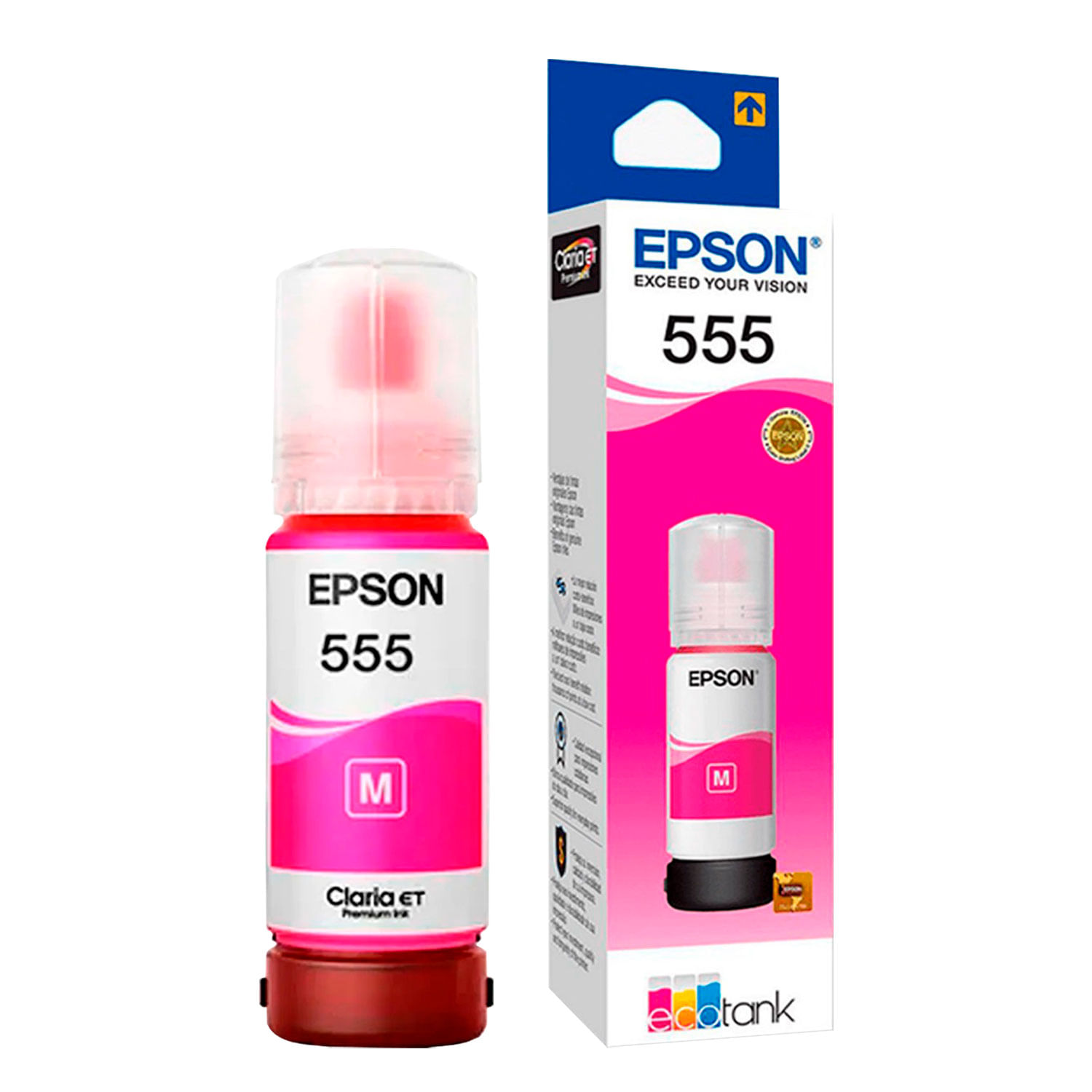 Tinta Epson T555 Magenta Original para L8160 L8180