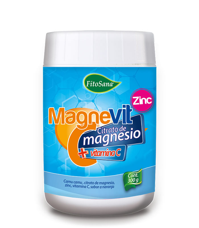 Citrato de Magnecio y Vit C Magnevit Fitosana 300gr