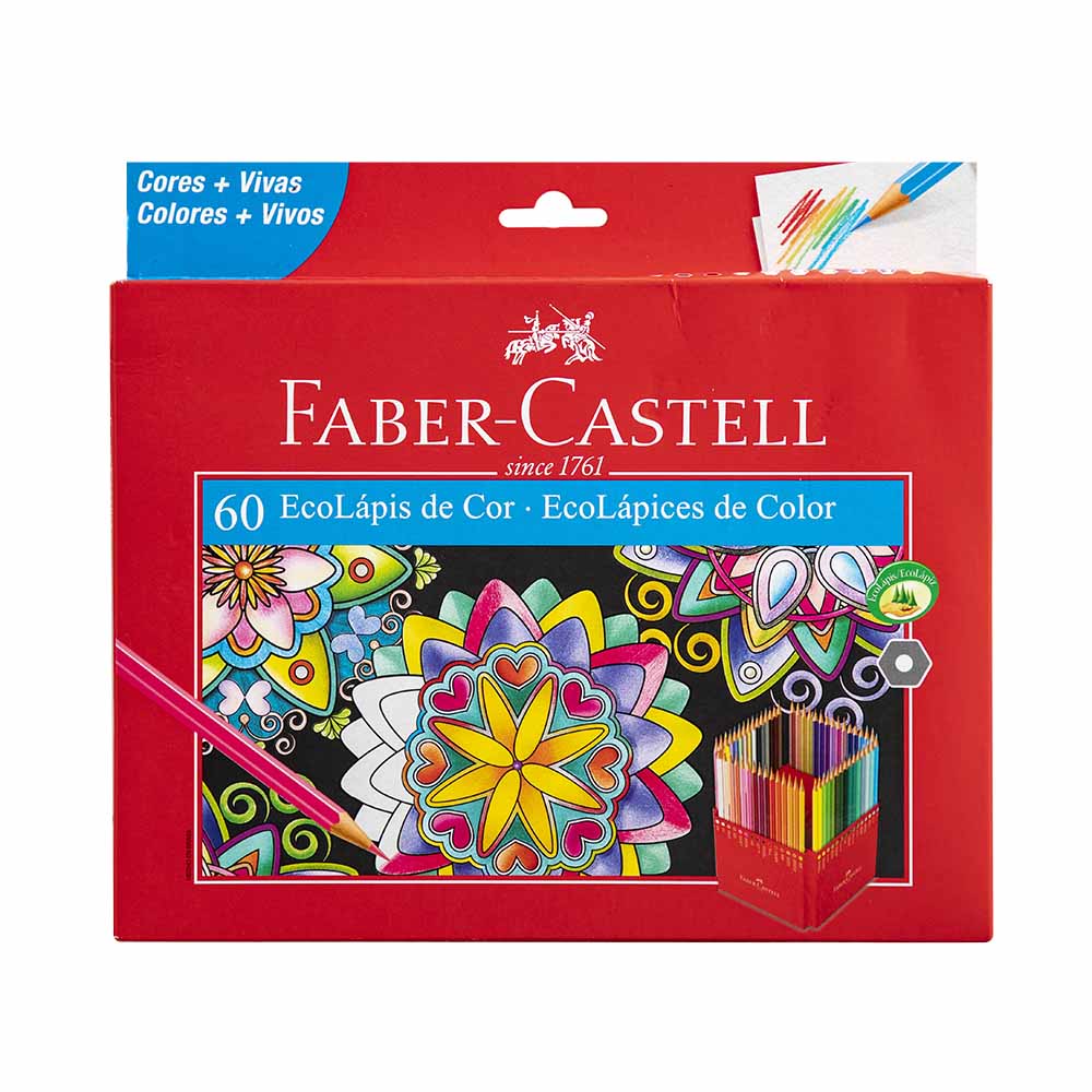 Colores FABER-CASTELL Caja 60un