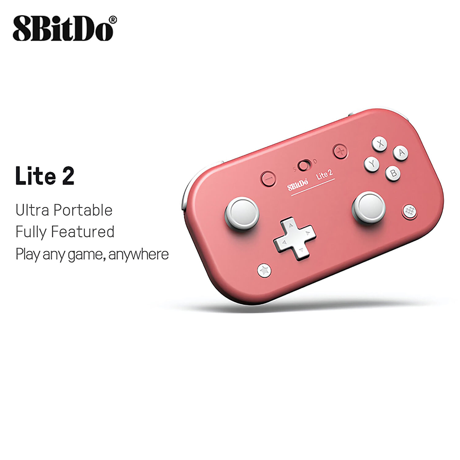 Bt Gamepad 8Bitdo Para Nintendo Switch, Lite, Android Rosa