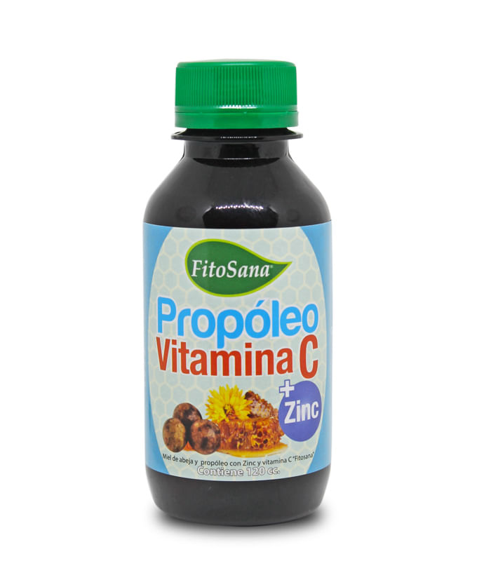 Propóleo Vitamina C Zinc Fitosana 120cc