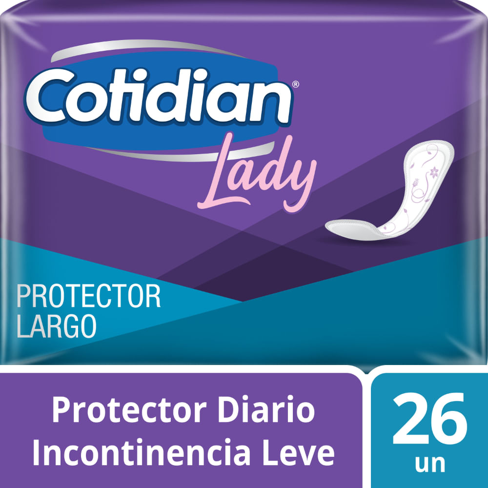 Protector COTIDIAN Lady Talla L Paquete 26un