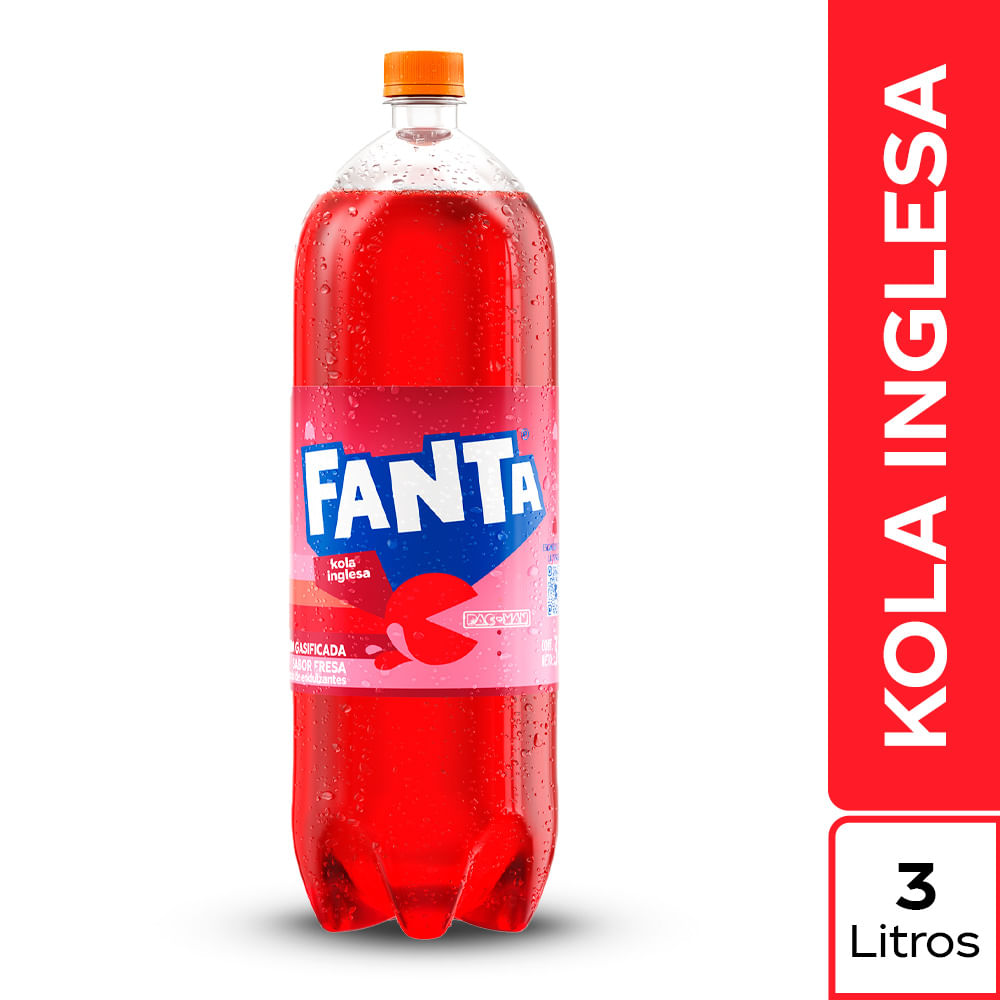 Gaseosa FANTA KOLA INGLESA Botella 3L