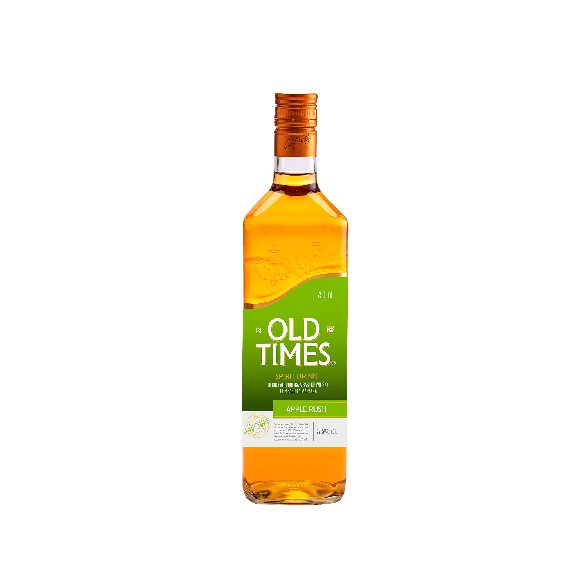Whisky OLD TIMES Apple Rush Botella 750ml