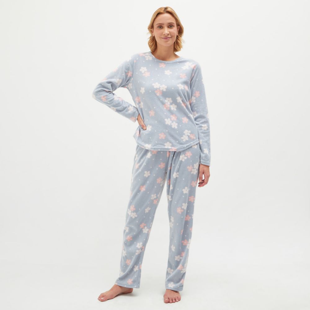 Pijama Zafin Mujer  Micro Ci Polar