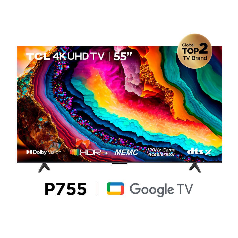 Televisor TCL 55" 55P755 UHD Google Tv 4K Ultra HD