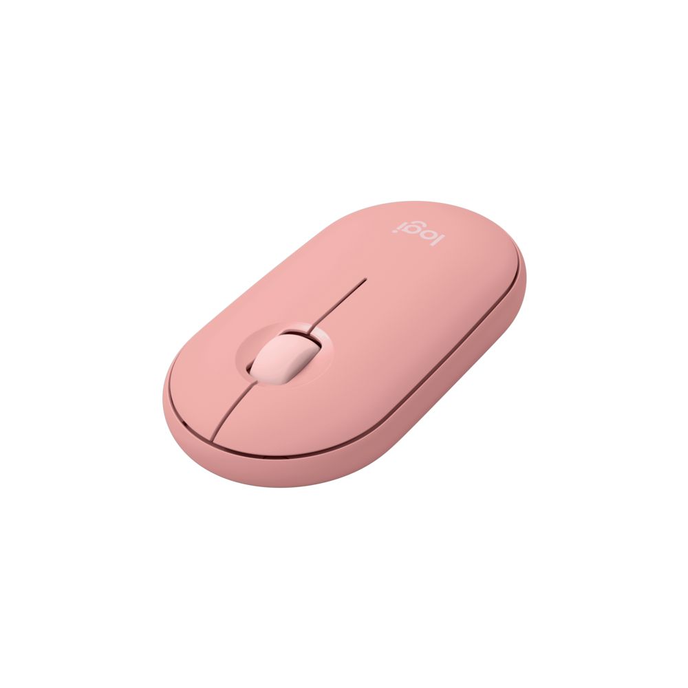 Mouse Bluetooth Logitech Pebble 2 M350s Rosado