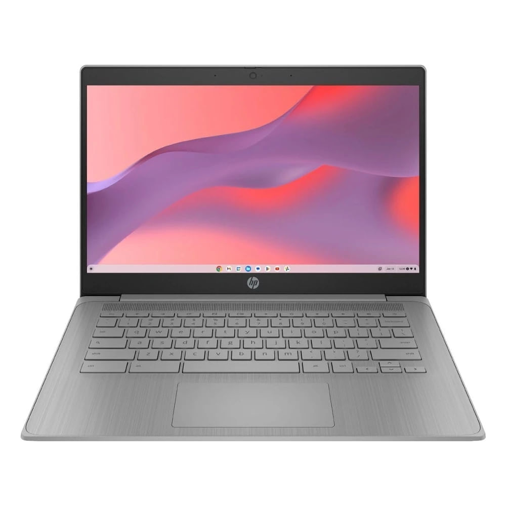 Laptop HP Chromebook 2023 14" Intel Celeron N4120 4Gb RAM 64Gb eMMC eMMC Gris Moderno