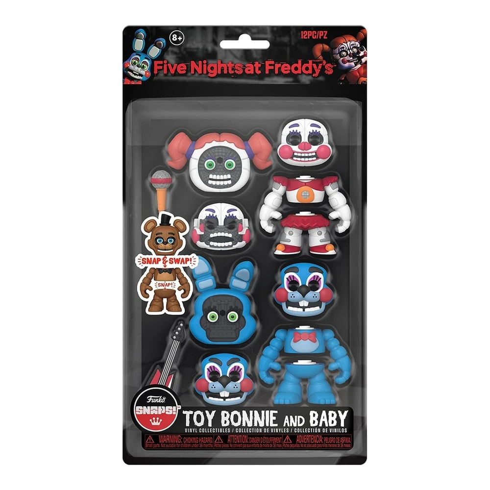 Funko Pop Snaps - Five Nights At Freddy's - Bonnie And Baby - Paquete de 2