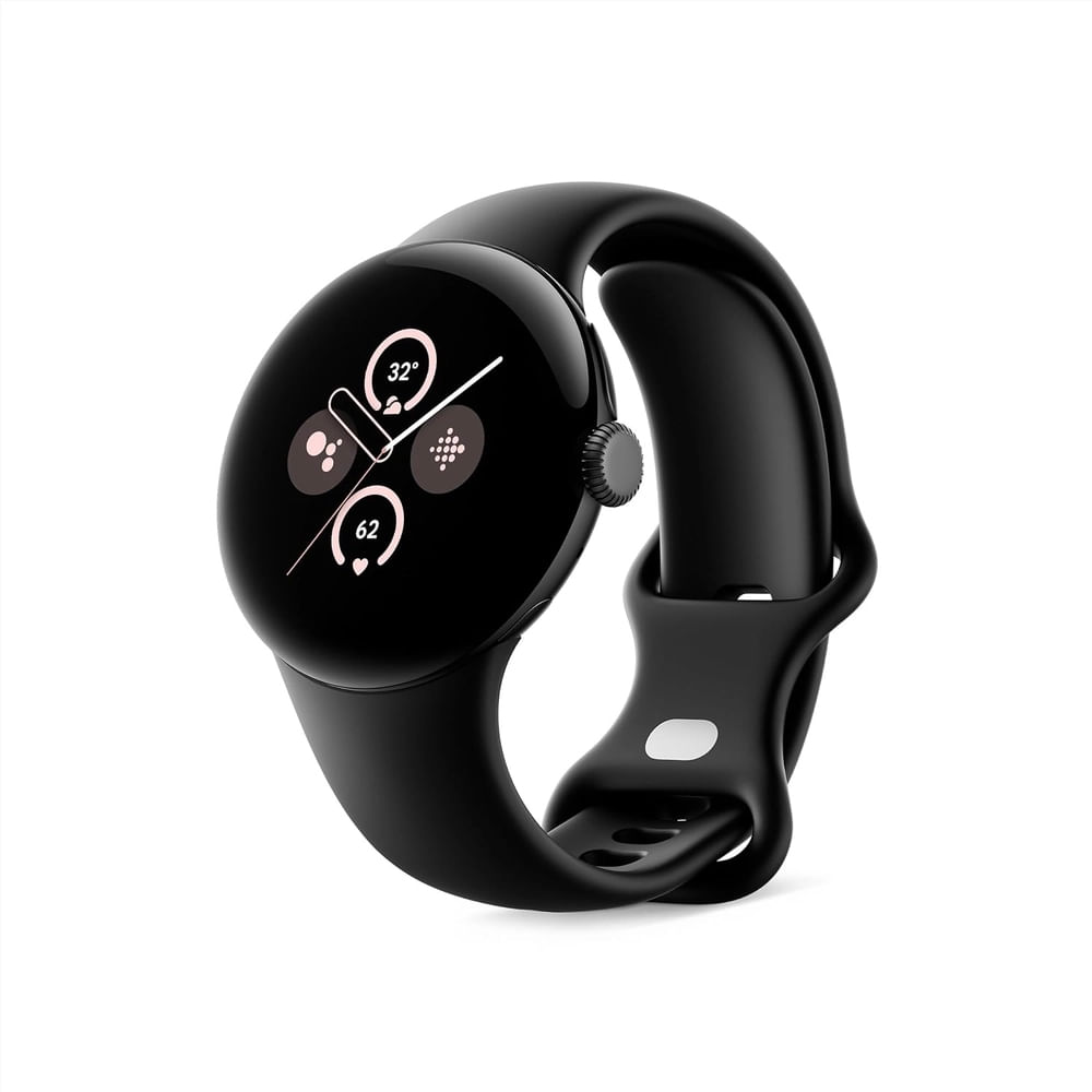 Google Pixel Watch 2 - Negro Mate + Correa Color Obsidiana