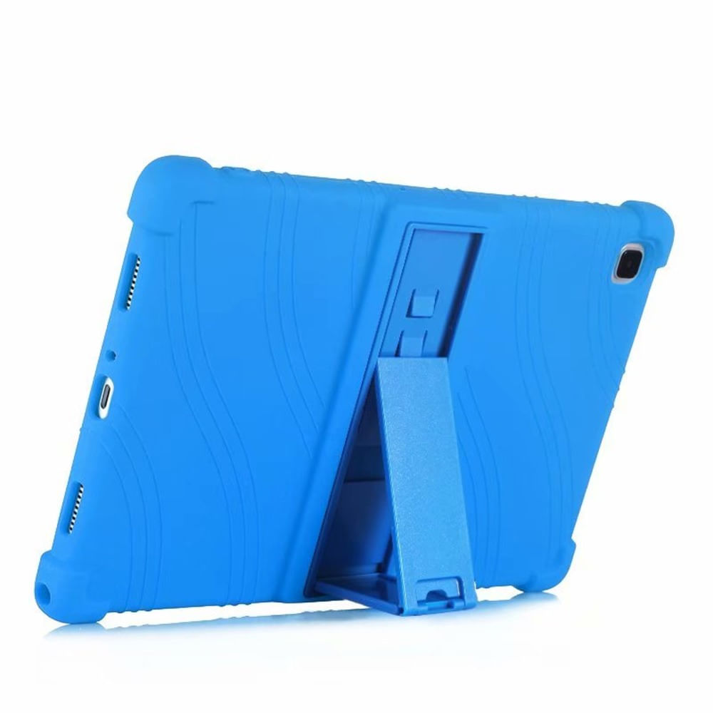 Funda para Samsung Tab S8 Ultra 14.6" Gomas + Parante Azul Antishock Resistente a Caidas y Golpes
