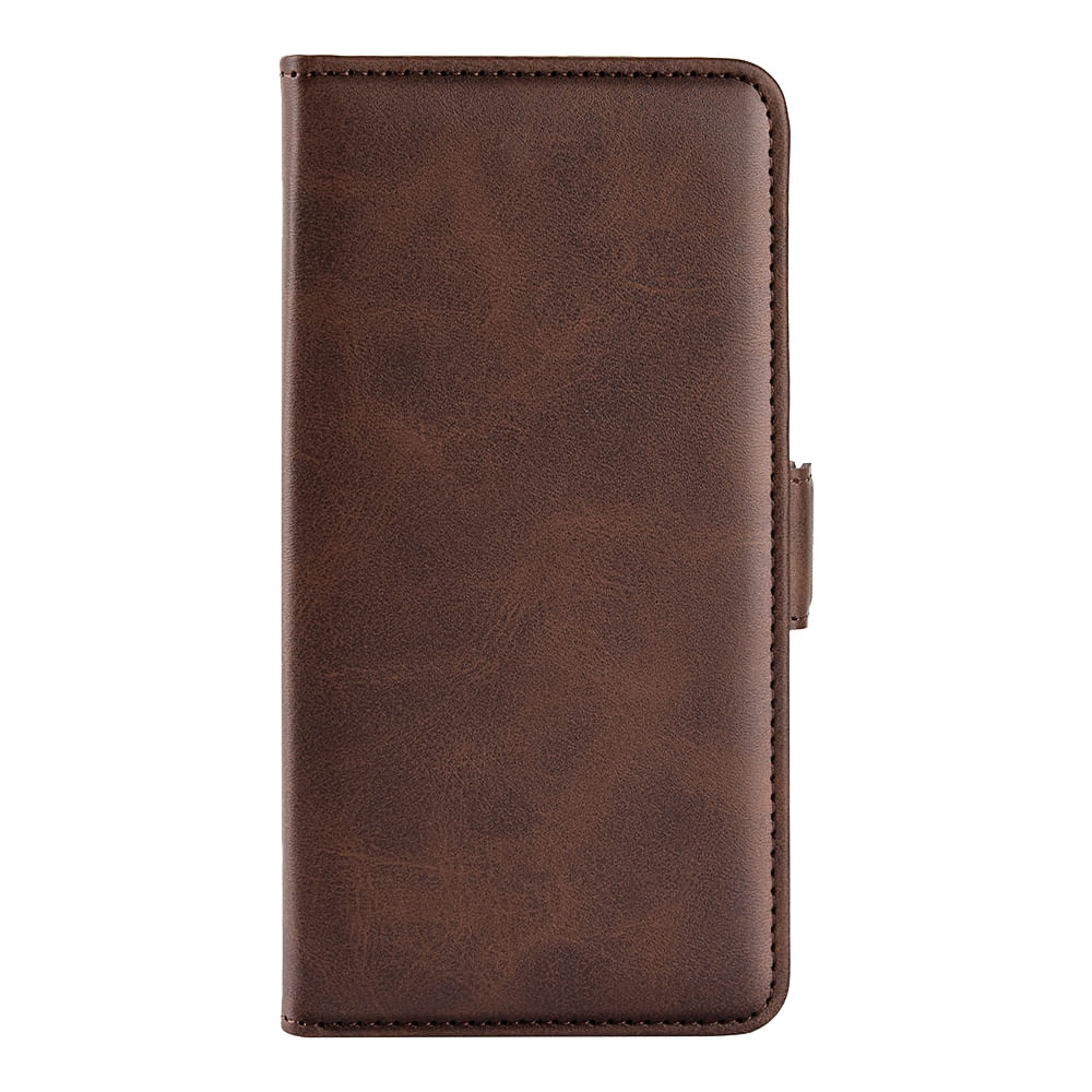 Funda Case para Xiaomi Redmi A1 Flip Cover Marrón Antishock Resistente anti CAÍDAS y GOLPES
