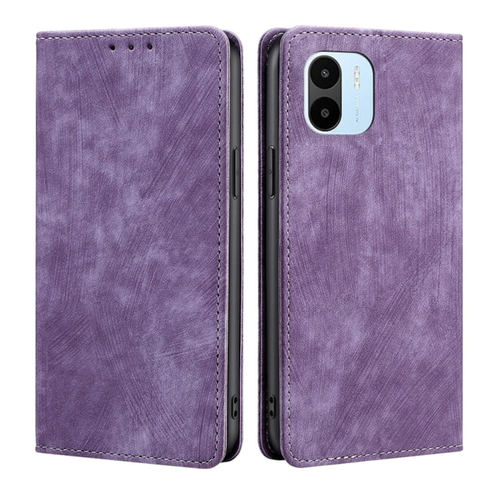 Funda Case para Xiaomi Redmi A1 Flip Cover Lila Antishock Resistente anti CAÍDAS y GOLPES