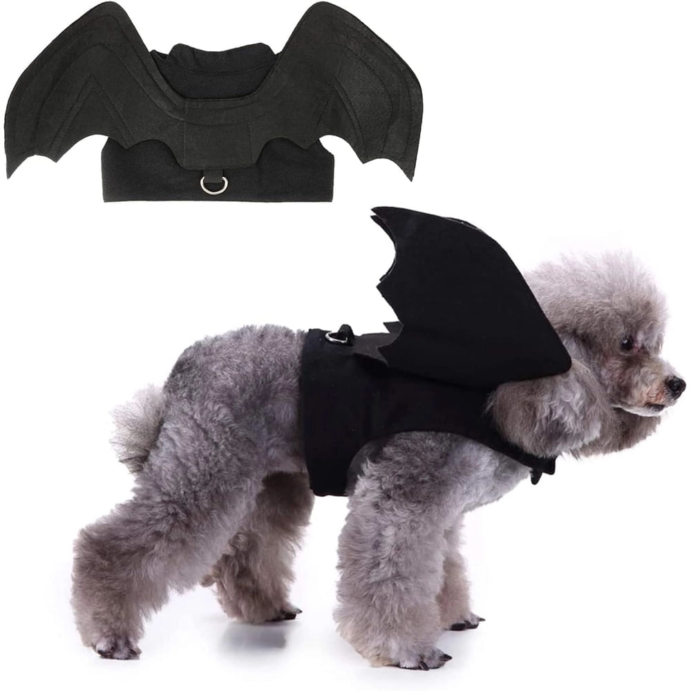 Rypet - Disfraz para Perros para Halloween Alas de Murciélago - Talla L