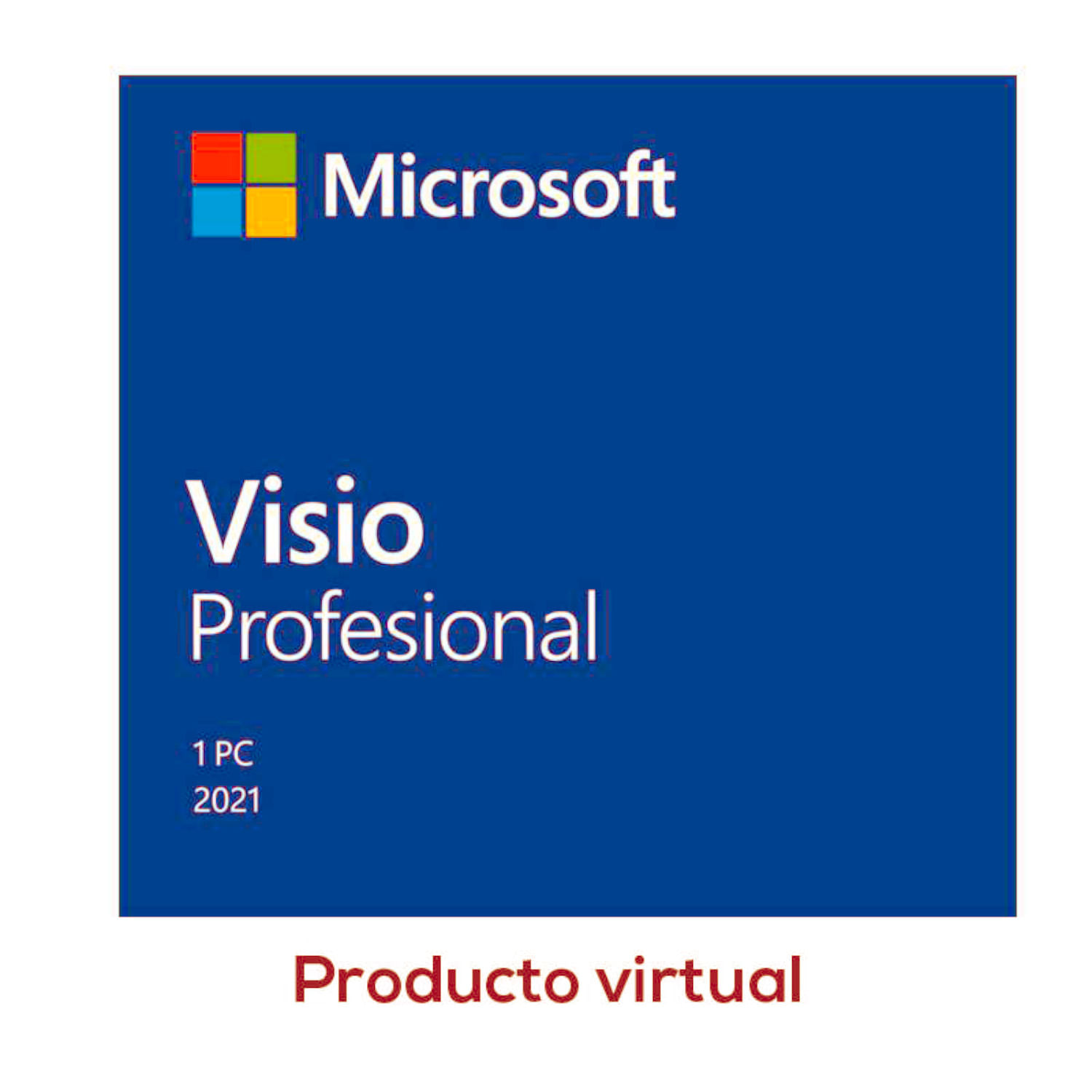 Licencia de Microsoft Visio 2021 Professional