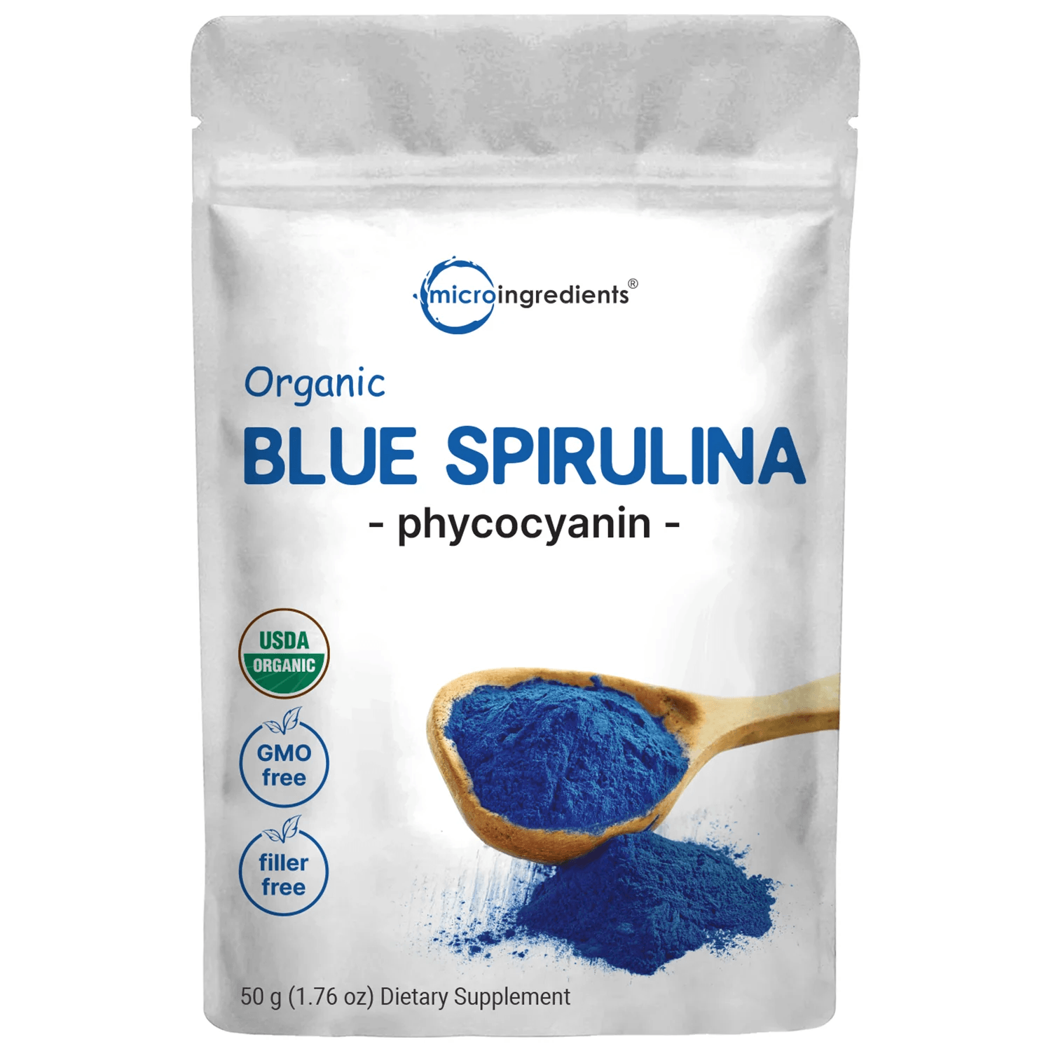 Microingredients Organic Blue Spirulina 50g